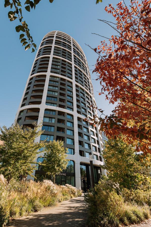 Skau Coral Residence In Sky Park 22 Floor 1Tower Panoramic View Free Parking 布拉迪斯拉发 外观 照片
